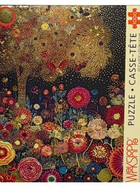 NEW WerkShoppe Magic Garden 1000pc PERFECTLY IMPERFECT